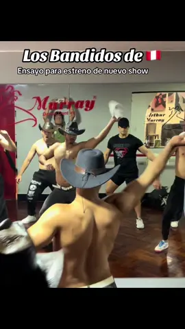 Ensayo de los Bandidos para su Show de estreno 🔥😈