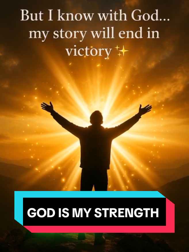 God is My Strength _ My Support, the reason that I keep going  today. With him all my pains and suffering will end in victory 🙏🙏 #strength #motivationalvideo #motivation #inspirationalvideo #quotemotivation 
