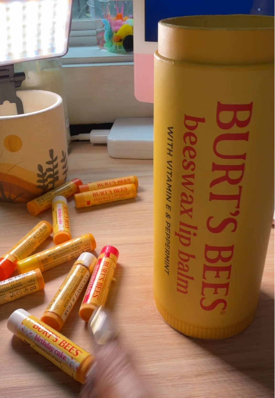 IM SO EXCITED THIS BURTS BEES MEGA MINI IS FINALLY BACK IN STOCK #burtsbees #chapsticks #burtsbeeschaptstick #tiktokshopblackfriday 