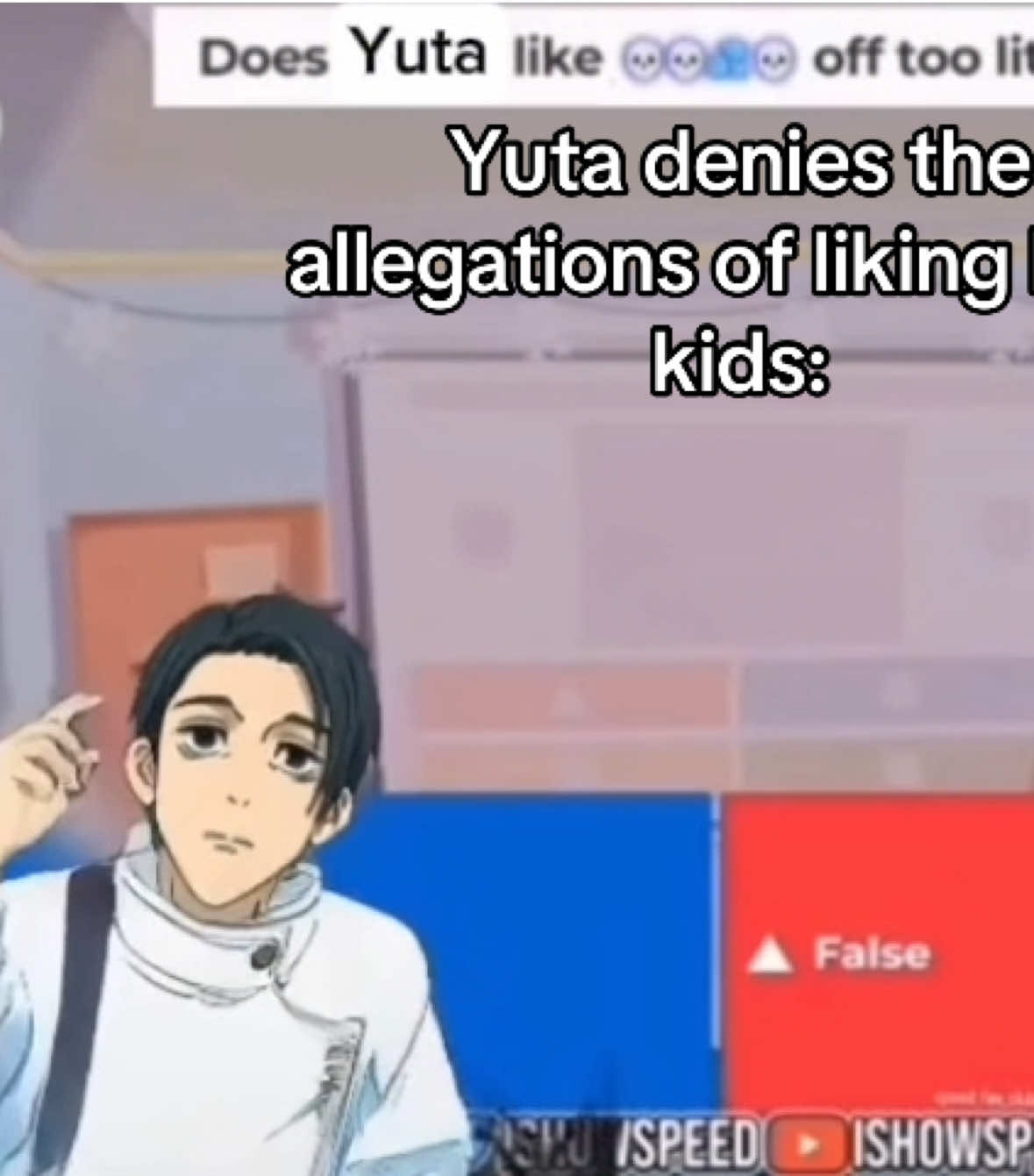 Last yuta slander….i think #jujutsukaisen #jjk #fyp #yutaokkotsu #slander 