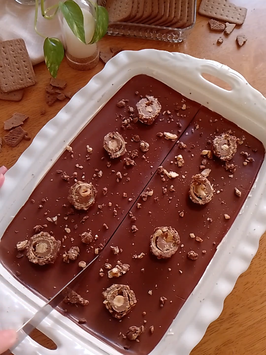 تحلية الشوكولاطة👇🏻 follow for more 🫶🏻✨  #تحلية #تحلية_سريعة_سهلة #اكسبلورexplore #fyp 