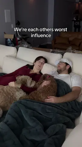 We are the perfect balance 💕 please tell me we’re not alone in this 😂 #couple #couplecomedy #marriage #gamercouple #relationships 