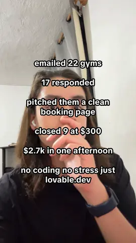 Lovable IS the method 😭💸 #ai #money #landingpage #lovablepartner  