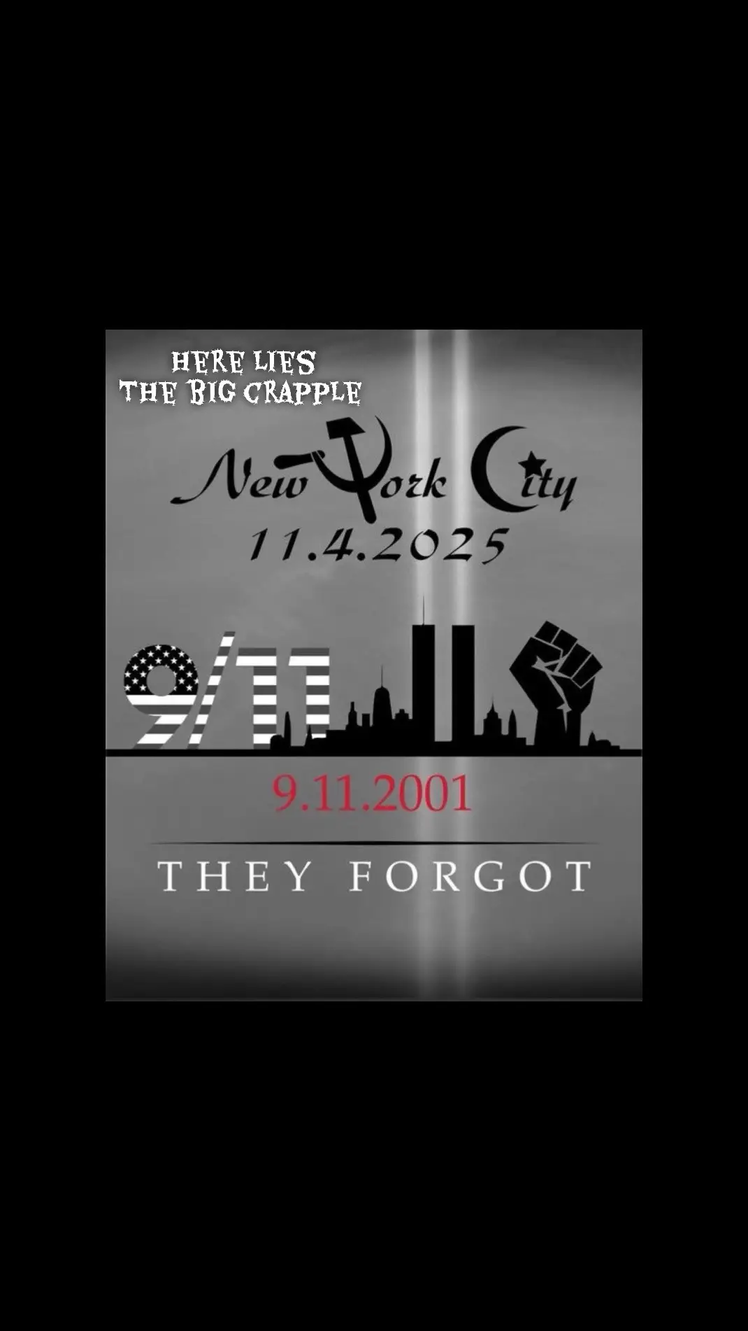 #zohranmamdummy #nyc #neverforget #islamiscanc3r 