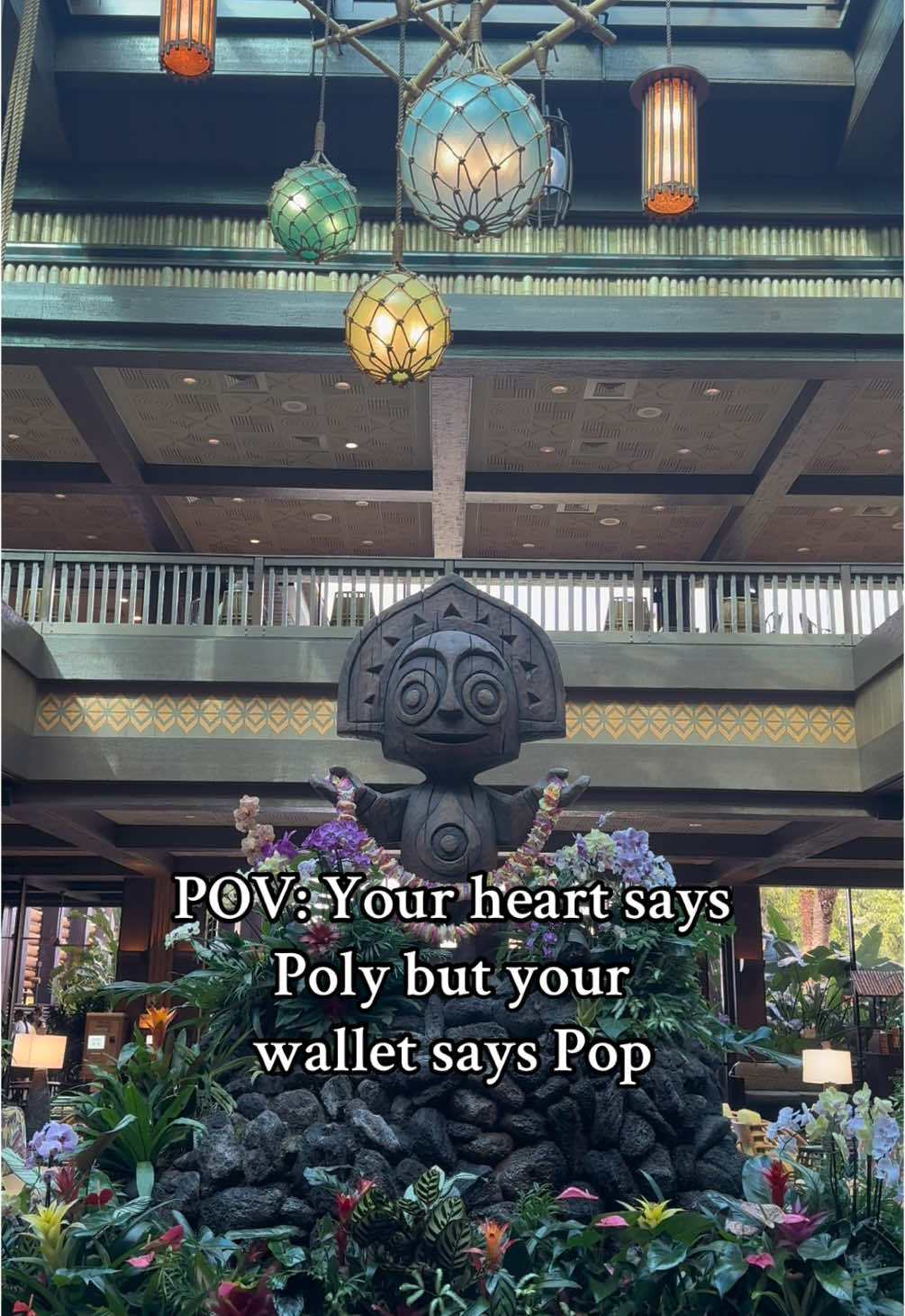 Words from @Unlocking The Magic have never felt more accurate 😂 we are staying at Disney’s Pop Century, but had to make a stop at our favorite Disney resort, the Polynesian. What is your favorite Disney resort? ##DisneyResort##DisneyWorld##DisneyResorts##disneypolynesianresort##DisneyHumor##DisneyMagic##UnlockingTheMagic##UnlockingTheMagicTravel