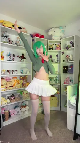 Fun gardevoir dance 🍃 #pokemon #cosplay 