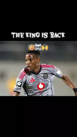 The King Is Back👑☠️🙌 #orlandopirates  #BetwayPrem  #oncealways  @Orlando Pirates Football Club 