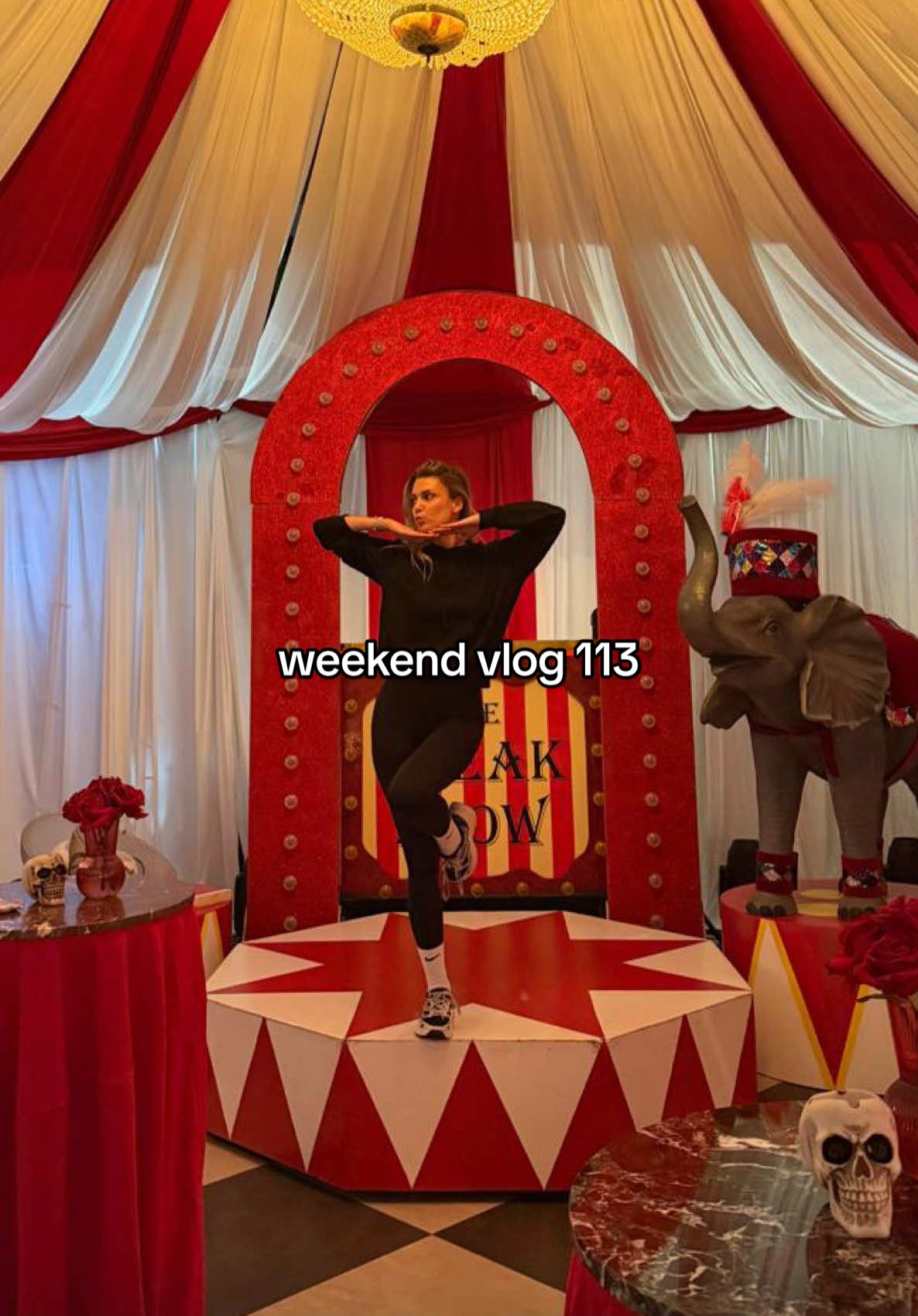 WEEKEND VLOG❤️‍🔥🎪🤡 #eventplanner #dagvlog #weekendvlog #halloween #circustheme 