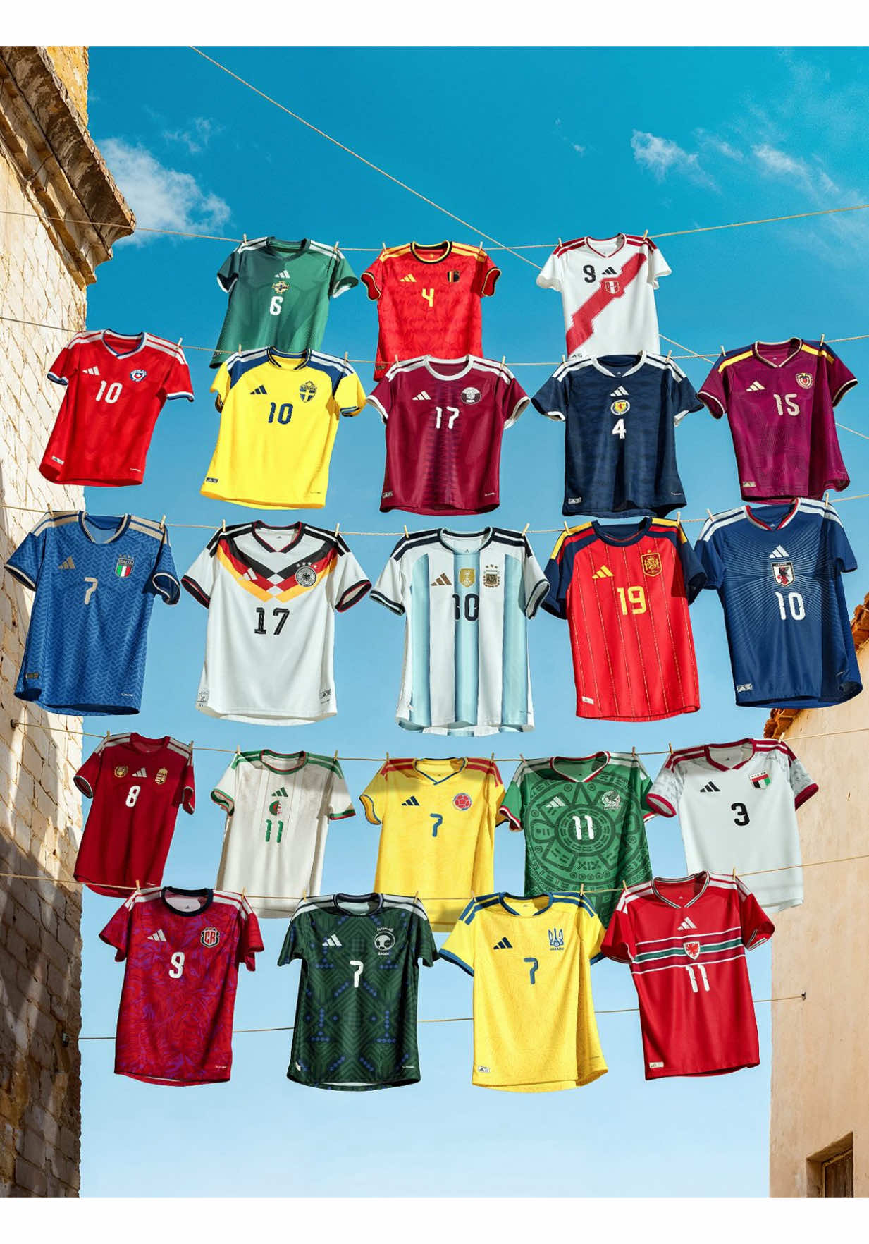as NOVAS camisas da COPA DO MUNDO da ADIDAS #futebol #camisasdetime #adidas #copadomundo #futebolnotiktok 