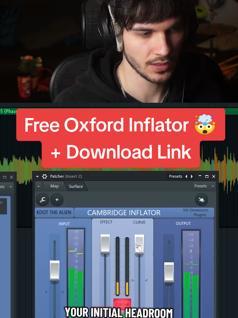 Antwort auf @falloutskyybeats  Important notice: To get rid of the Wave Candy dB Meters, you have to go into the patch map, find the wave candy plugins and disable always visible. That's the one flaw I wasn't able to fix, unfortunately. If that bothers you, you'll have to buy the original. #flstudio  #musicproduction  #mastering 