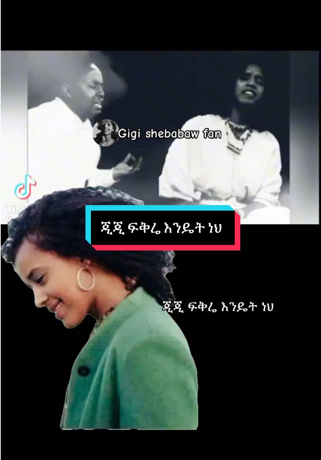 #gigishebabawfan #ejigayew_shibabaw #እጅጋየሁሽባባው #ጂጂዬ👸🏽💚💛❤️ #gigishebabaw 