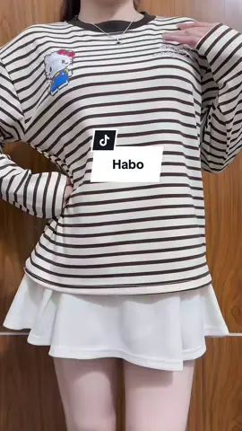 Áo thun dài tayyyy #aothun #tiktok #phoidoxinh #macdepmoingay 