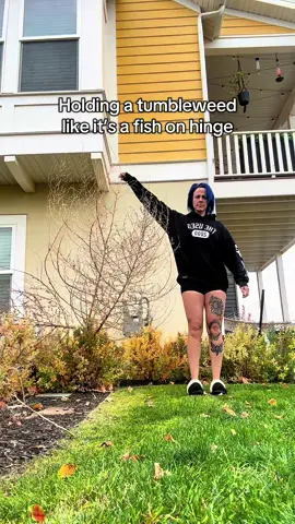 Tumbleweeds bigger than me (I’m 5’11”) fill my yard every year. It’s wild people buy these on Etsy to add ~*western vibes*~ to their home.  #utah #utahcheck #utahliving 