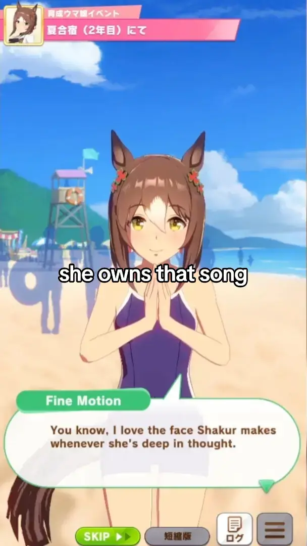 because she's making sure u know #umamusumeprettyderby #fyp #yuri #meme #umamusume 