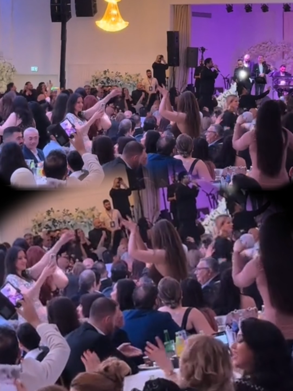 مستعد ادفع1000$ للي يجيب حسابه أو رقمه؟👌🏻🔥 #حفلة #حاتم_العراقي #اميركا #العراق #رقص 