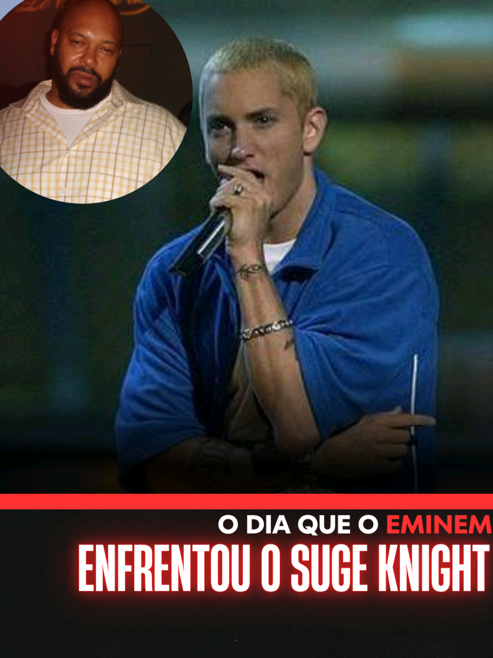 É por isso que ninguém mexe com o Eminem! #eminem #50cent #drdre #indaclub #slimshady 