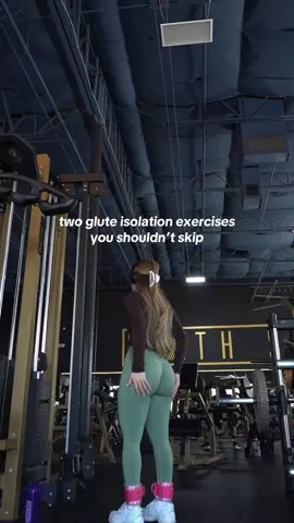 these two exercises have been a staple in growing my glutes💅🏼 #gluteisolation #glutesworkout #workoutsforwomen #oneractive @Oner Active @SuzieB 