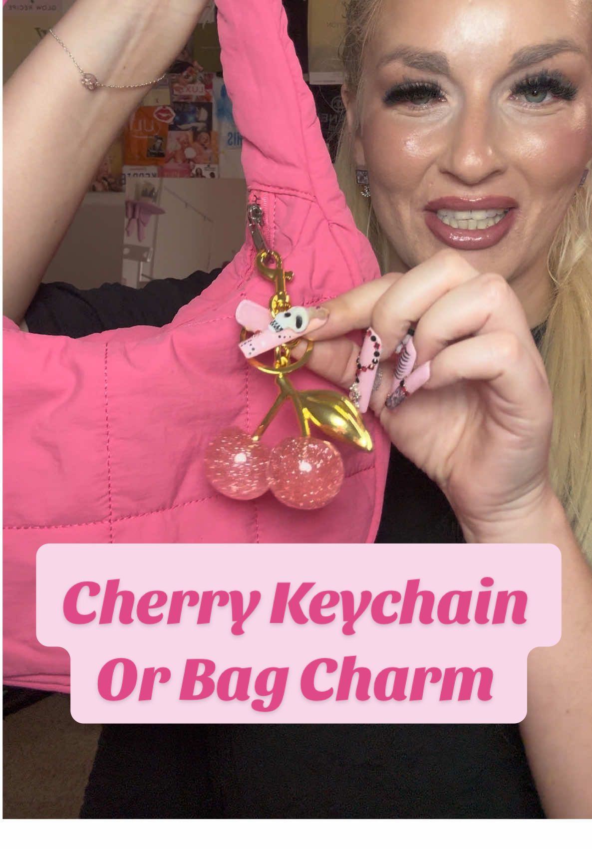 @TidyLedge What would you use this Cherry Keychain for? #cherrykeychain #cherrybagcharm #tiktokkeychain #accessorymusthave #tiktokshopblackfriday 