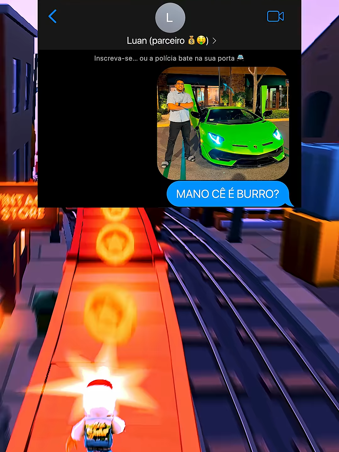 O cara nem disfarça 😂💀 #entretenimiento #whatzapp #sabwaysurfer #viral #conversas