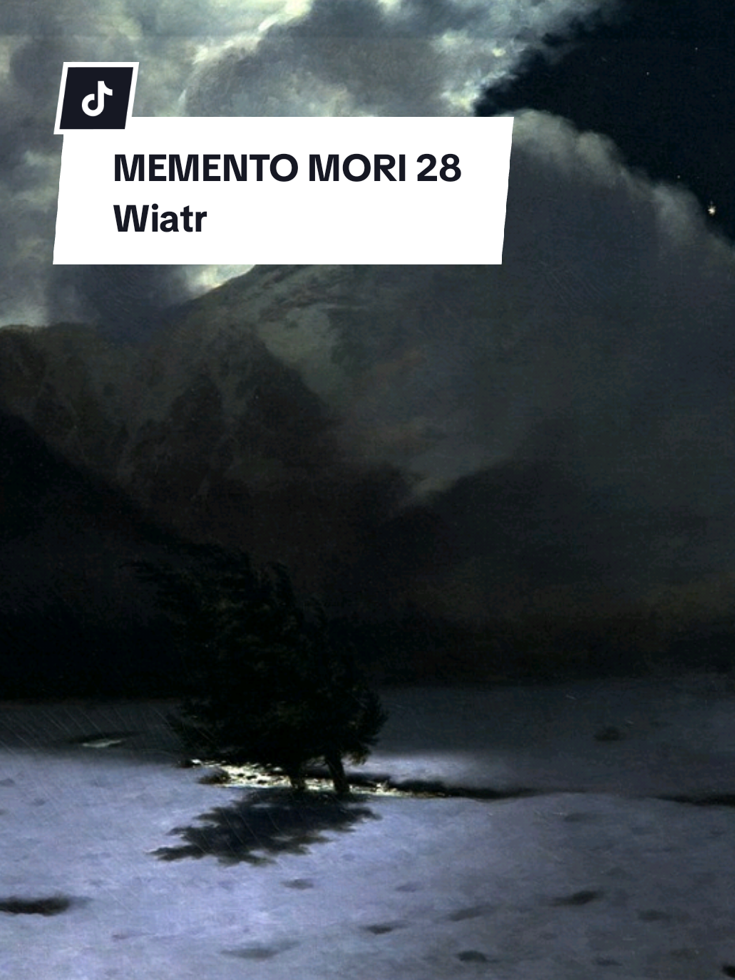 MEMENTO MORI 28: Wiatr, który przynosi złe myśli  #wiatr #MementoMori #EkstraordynaryjnyTikTok #ciekawostki 
