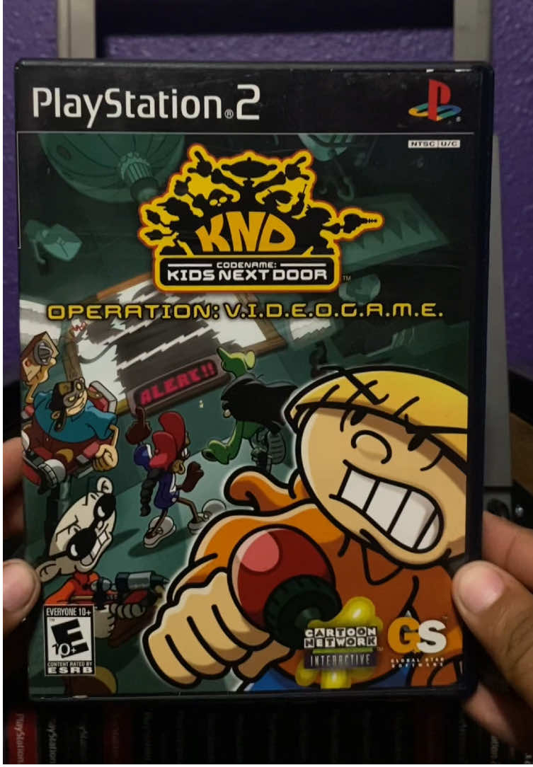 Kids Next Door Operation V.I.D.E.O.G.A.M.E. For the PS2 #knd #ps2nostalgia #cartoonnetwork #kidsnextdoor #ps2games 