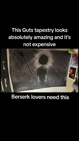 Berserk Tapestry #berserk #berserkmanga #mangapanel #roomfinds #roomdecor 