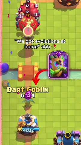 Homemade Evolutions 🥶 #clashroyale 
