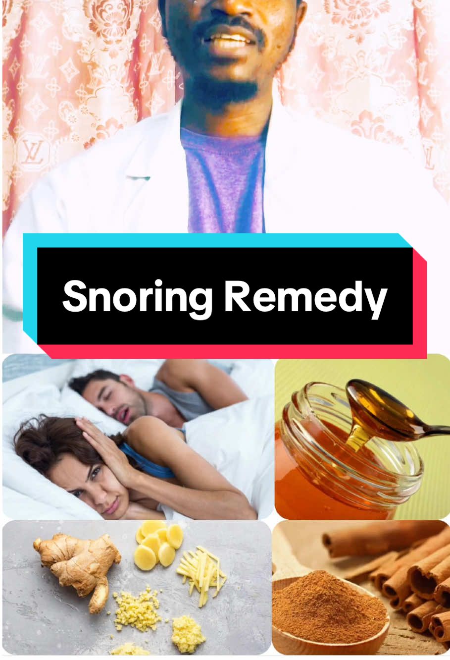Natural Remedy for snoring #snoring #remedy #tips #natural #fyp