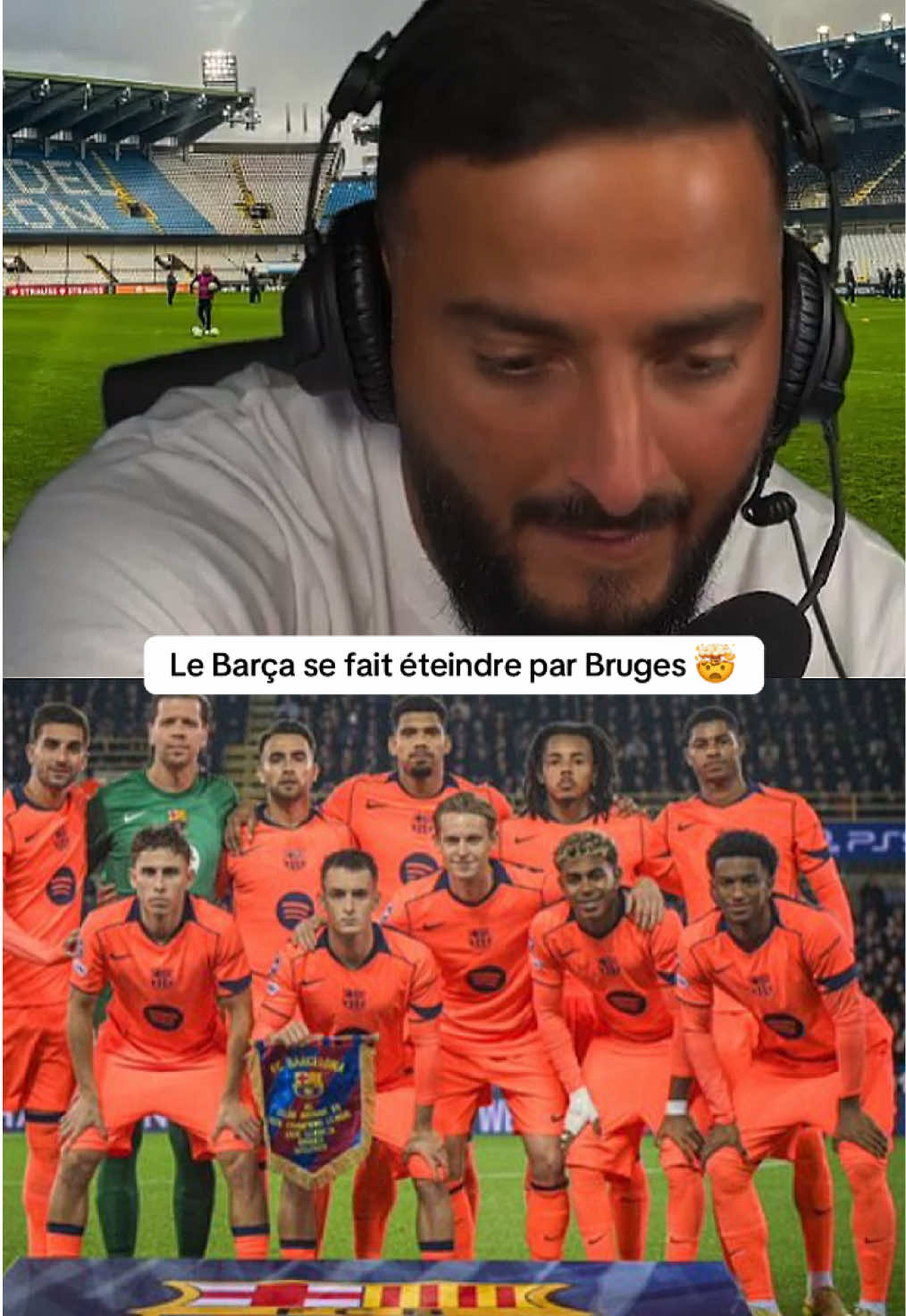 Le Barça se fait éteindre par Bruges 🤯 @L’immigré parisien #fcbarcelona #bruges #barcelona #immigreparisien #footballtiktok 