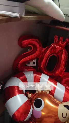 Mag ready na for holiday season! Check out your own 2026 foil balloon. #2026 #balloons #numberballoons 