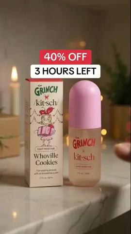 kitsch x Grinch hair perfume #TikTokShopblackfriday #tiktokshopcybermonday 