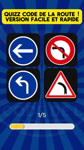 Quizz rapide et facile ! #codelaroute #permis #quizz 