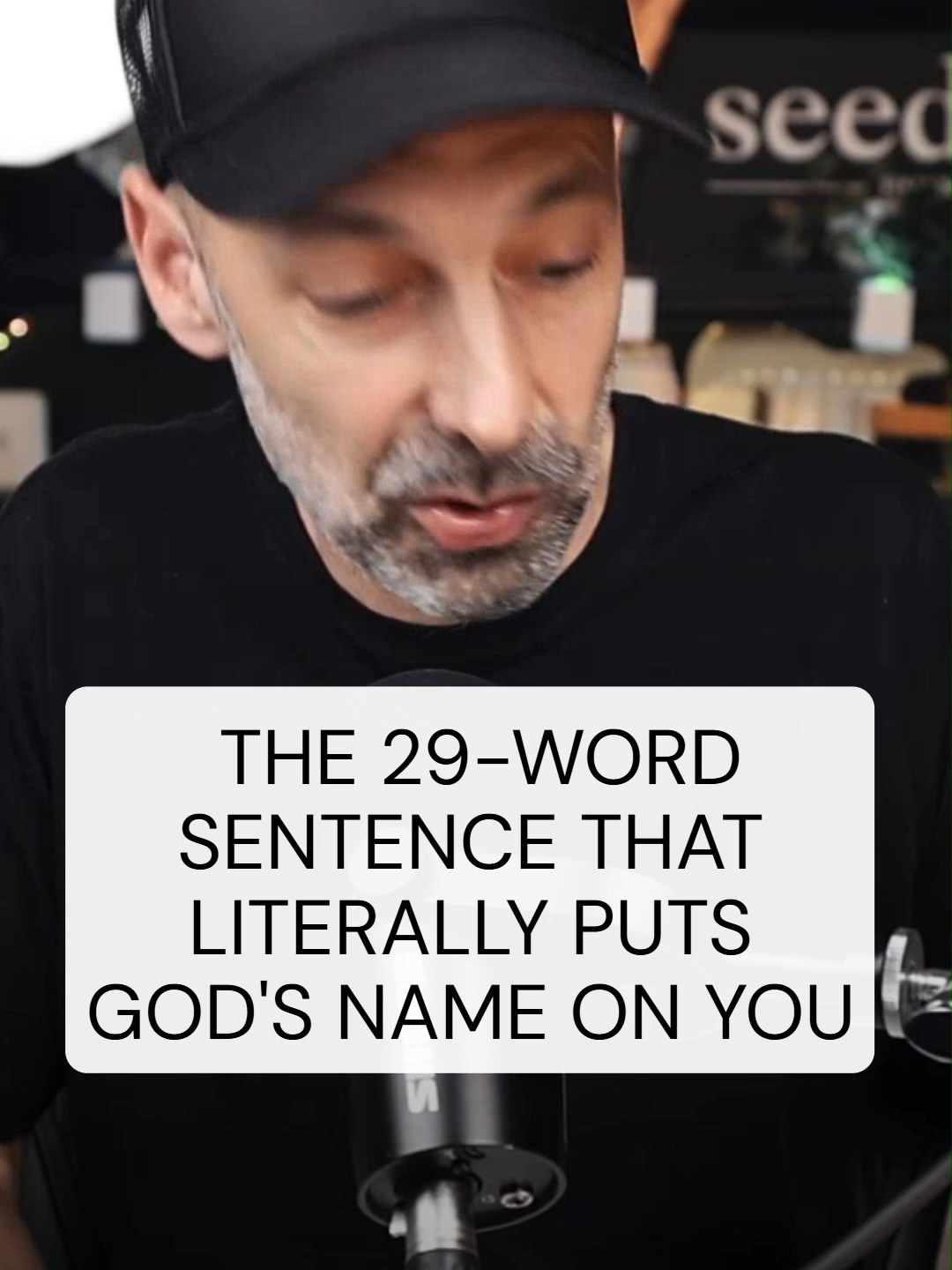 The 29-word Bible sentence that puts God's name on you (and it still works)  #ChristianTikTok #BibleStudy #christiantok #jesusfollower