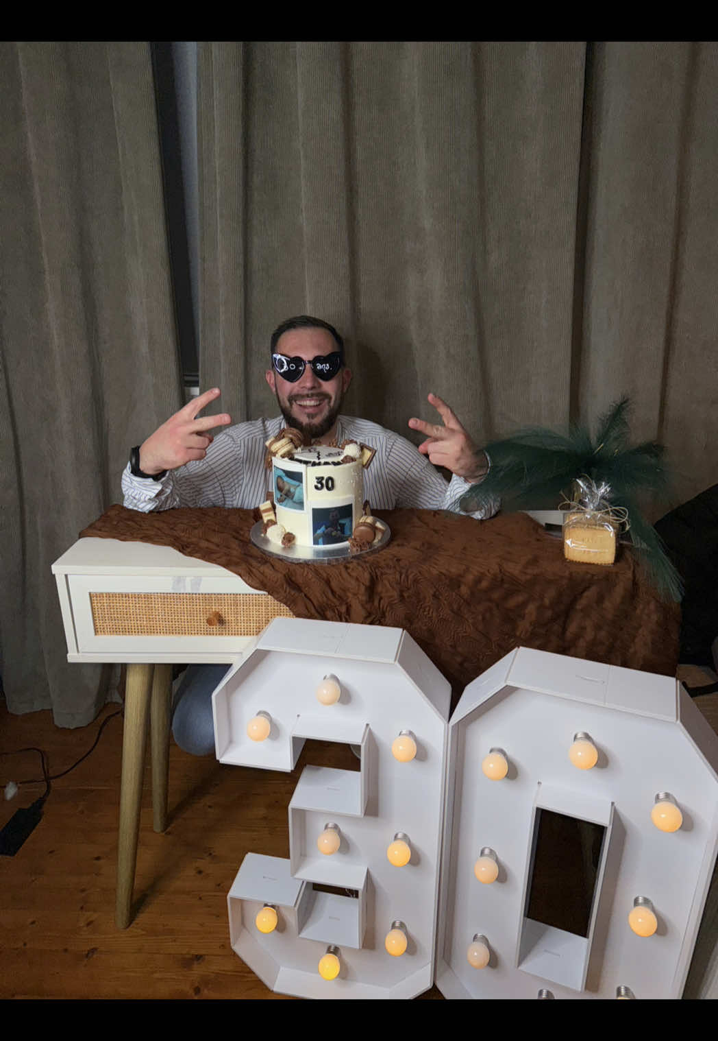 Mon amour ❤️ #surprise #anniversaire #anniversairesurprise💓 #30ans #fête 