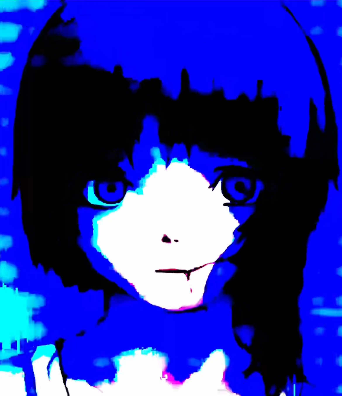 HII GUYS editings been fun wth @Arad #lain #serialexperimentlain #glitch #glitchcore #fyp 