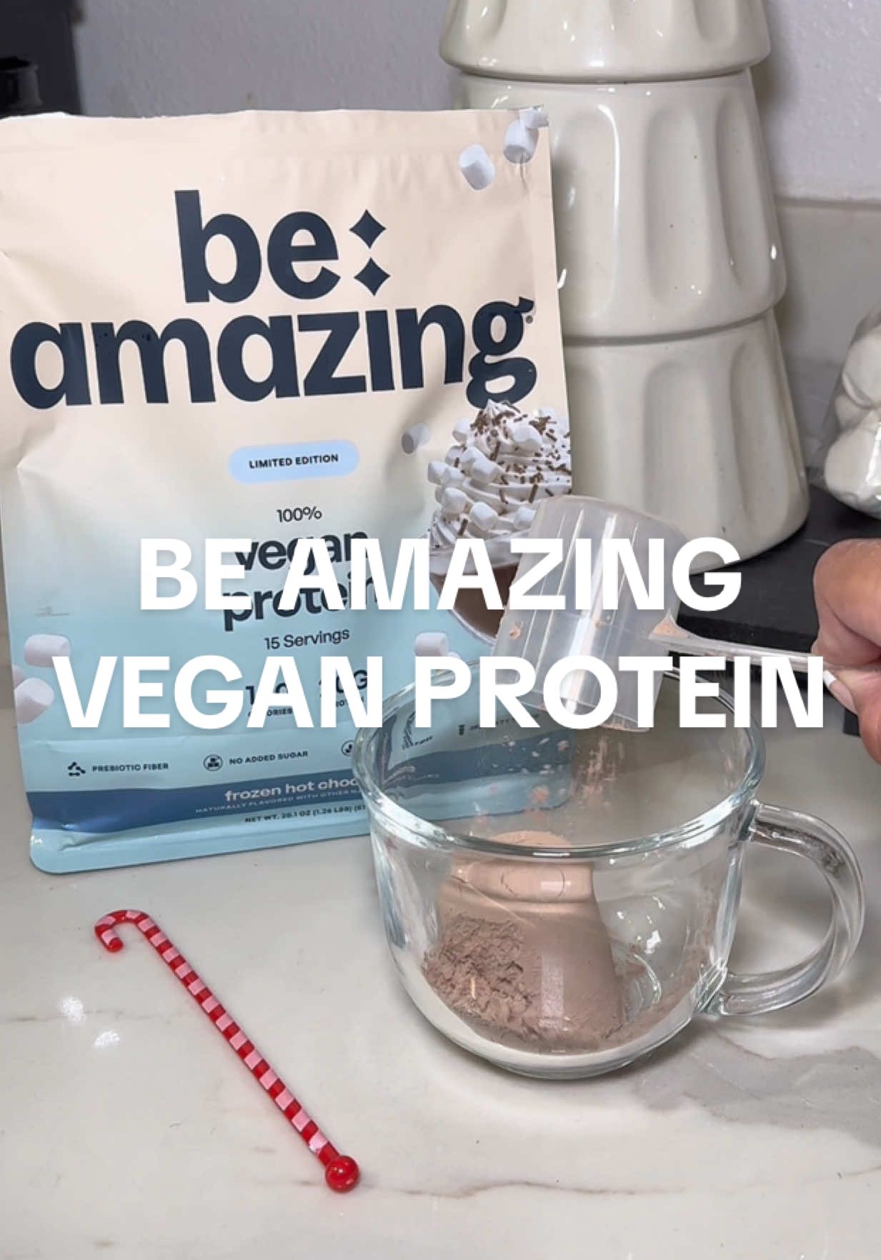 New flavor from @Be Amazing 😋 Frozen Hot Chocolate with 20g of protein! SO GOOD! #blackfridaywellnesswins #tiktokshopblackfriday #tiktokshopcybermonday #tastemakerslosangeles #tiktokshopcreatorpicks #ttswest #proteinhotchocolate #hotcocoa 