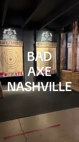Thank you @Bad Axe Nash for this unforgettable experience! 🪓  📍 Location: 652 Fogg St, Nashville, TN 37203 🌐 Website: www.badaxenash.com 📱 Instagram: @badaxenash #axethrowingnashville #thingstodoinnaahville #badaxe #creatorsearchinsights 