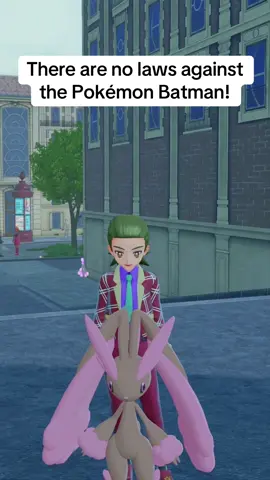 There are no laws against the Pokémon Batman!! I caught a shiny lopunny just for this joke btw. #pokemon #pokemonlegendsza #tiktokpartner #meme #WhatToPlay 