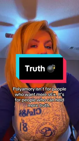 Truth > possession. #polyamory #polyam #queer #Love #truth 