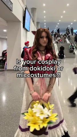 When they ask if it’s from Doki Doki or Miccostumes… babes, it’s from my blood, sweat, and threads 🧵😤” #cosplayhumor #cosplayreel #handmadecosplay #cosplaylife #cosplaycraft #cosplaybuild #sewingcosplay #cosplayprogress #cosplaymaker #cosplaycommunity #dokidoki #miccostumes #cosplaywip #handmadecostume #ff7cosplay #finalfantasy #aerithgainsborough 