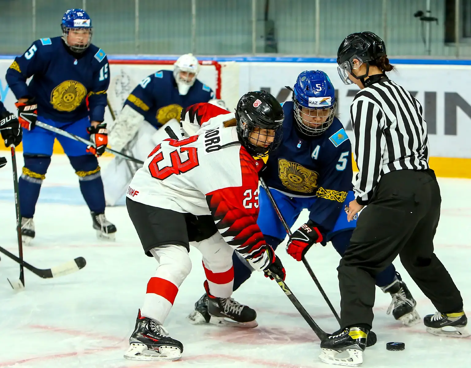 Game ✌️ in stills at the 2026 #IIHF Women's Asia Championship!  #icehockey #kazakhstan #japan 