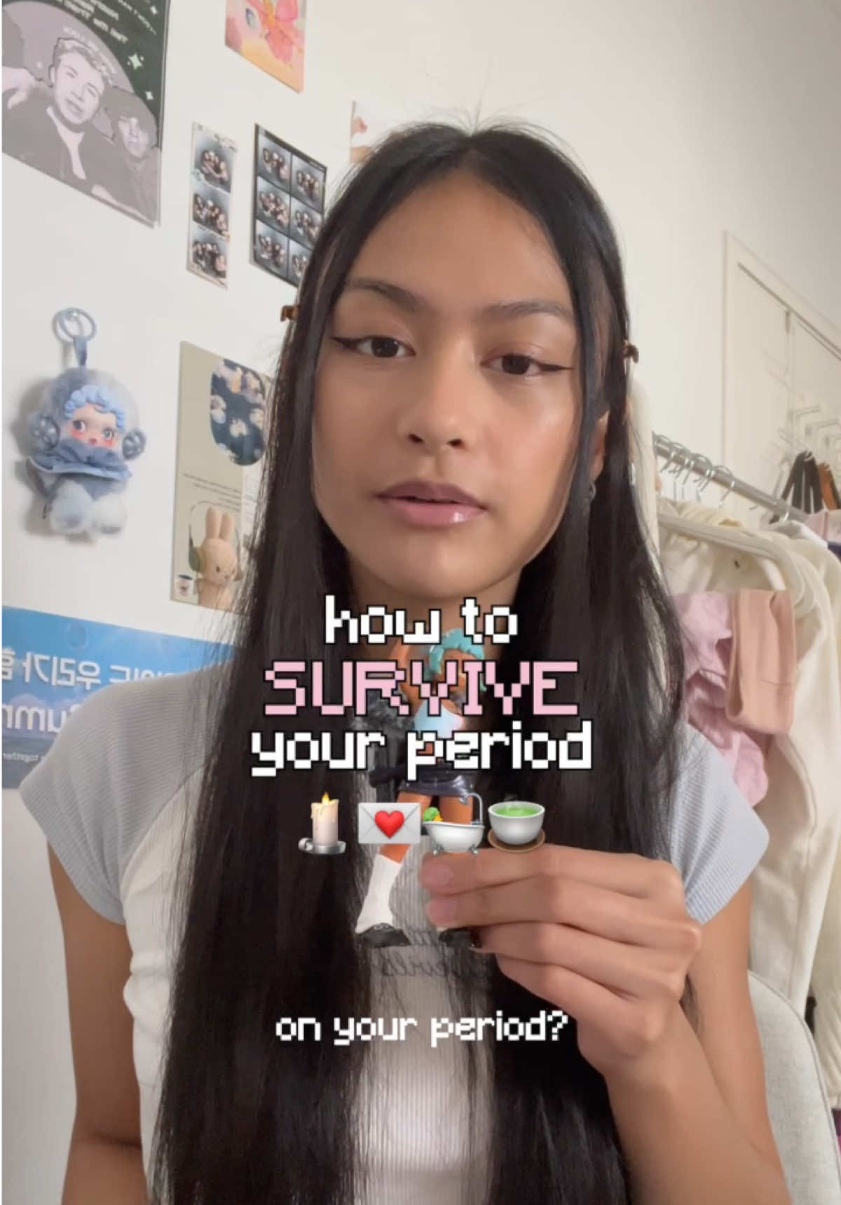 HOW TO SURVIVE YOUR PERIOD😵‍💫🛁🧘🏻‍♀️ (tips for that time of the month!!😤) #hygiene #GlowUp #SelfCare #periodtips #girltalk 