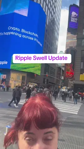 Lots of major breaking XRP news today coming out of NYC at the Ripple Swell Event. #xrp #ripple #xrparmy #cryptocurrency 