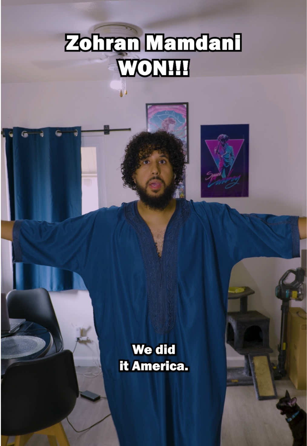 SHOUTOUT SHEIKH @Zohran Mamdani 🫡 This is actually what conservatives think is about to happen now 😂 #zohranmamdani #nyc #nycmayor #muslim #comedy  