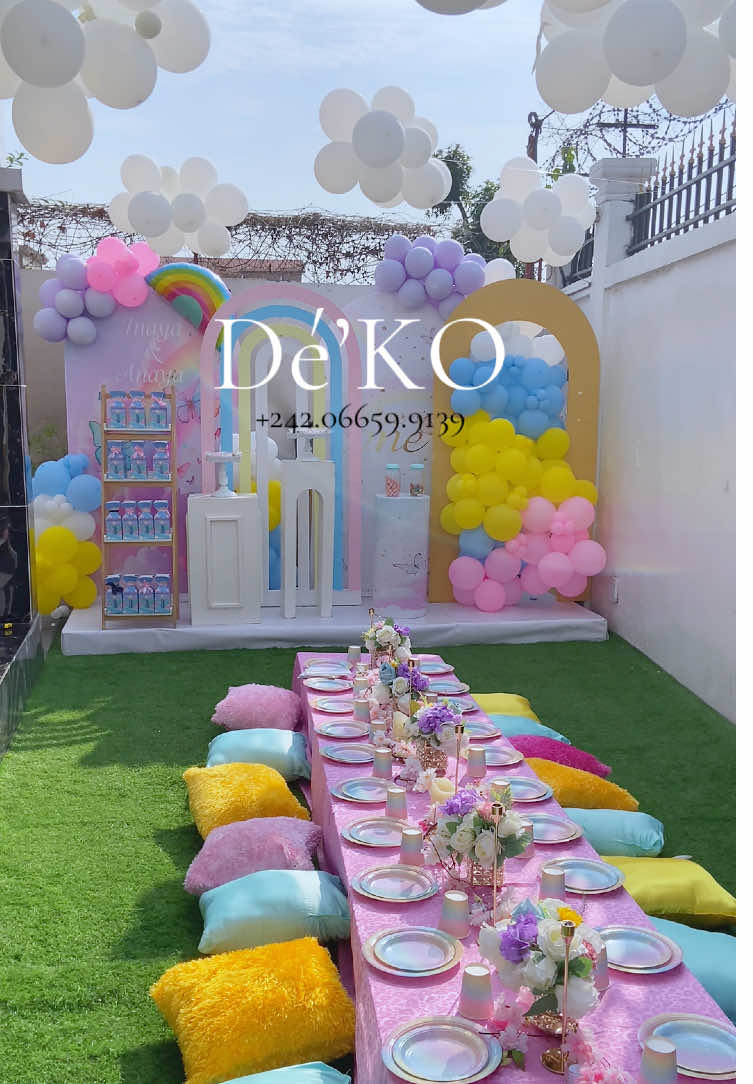 Décoration d’anniversaire : pour le premier anniversaire de nos adorables jumelles  #decorationevenementielle #creatorsearchinsights #decorationanniversaireenfant #jumelleschallenge 