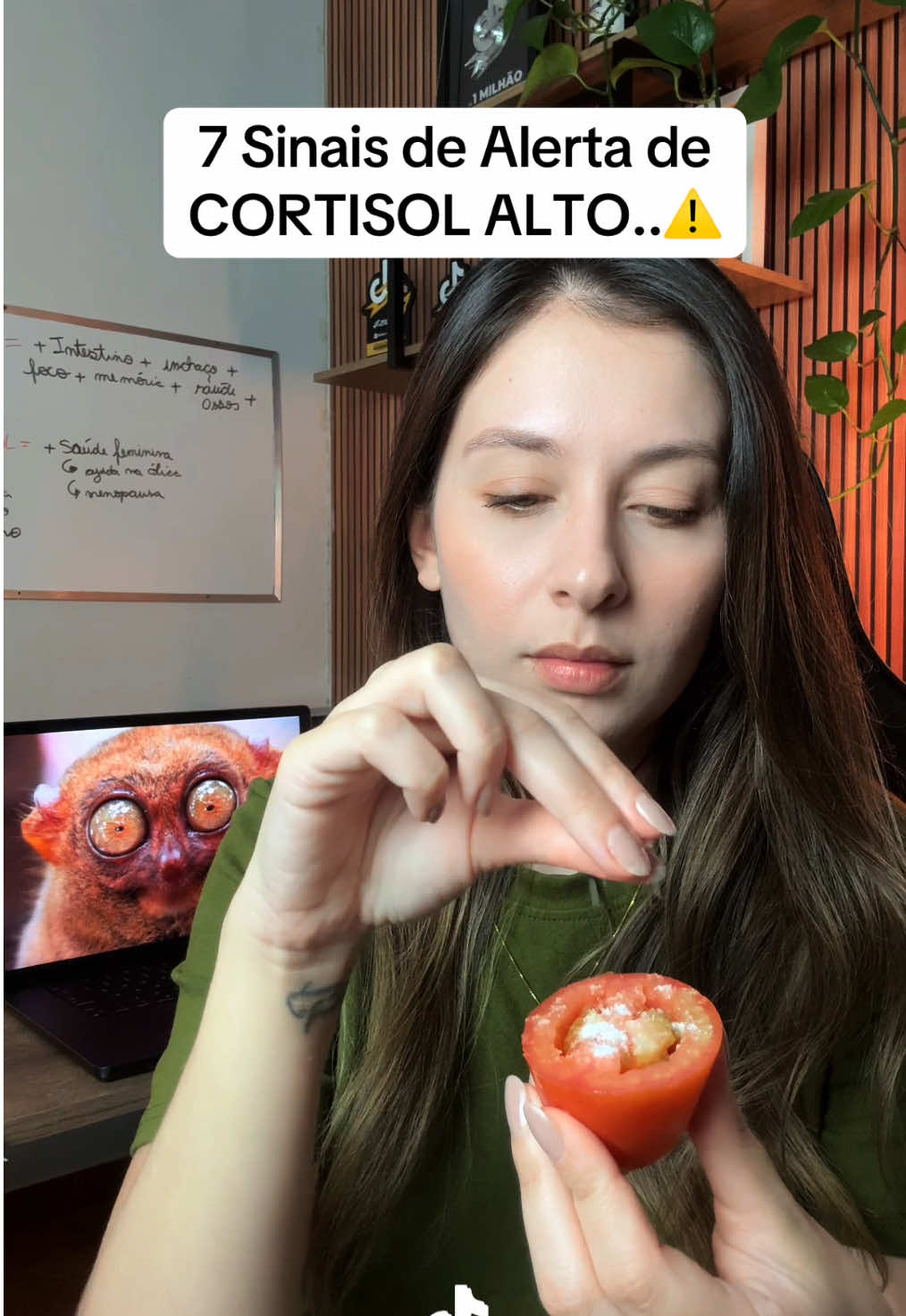 7 Sinais de alerta de CORTISOL ALTO..⚠️‼️  #TikTokShop1111BR #tiktokshopblackfridaybr #magnesio #cortisolelevado #cortisol 