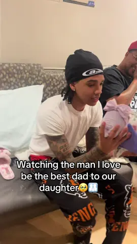 Daddy’s girl in the making 😭💕 @joshskii Ⓜ️ #fyp 