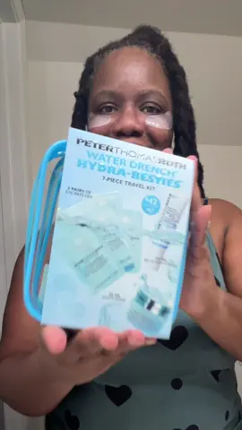 My skin was in need of instant hydration 💦 after the Fall weather change and @Peter Thomas Roth Labs came through with their Water Drench Hydra-Besties kit.  This kit of Water Drench cult-favorites has everything you need for next-level hyaluronic hydration on the go. The eye patches refresh and de-puff, the Cloud Cream is perfect for day or night moisture, and the SPF 45 Moisturizer gives invisible UVA/UVB defense.  The perfect stocking stuffer for the girl in your life 💕💦 #peterthomasroth #skintok #eyepatches #antiagingskincare #tiktokshopblackfriday 