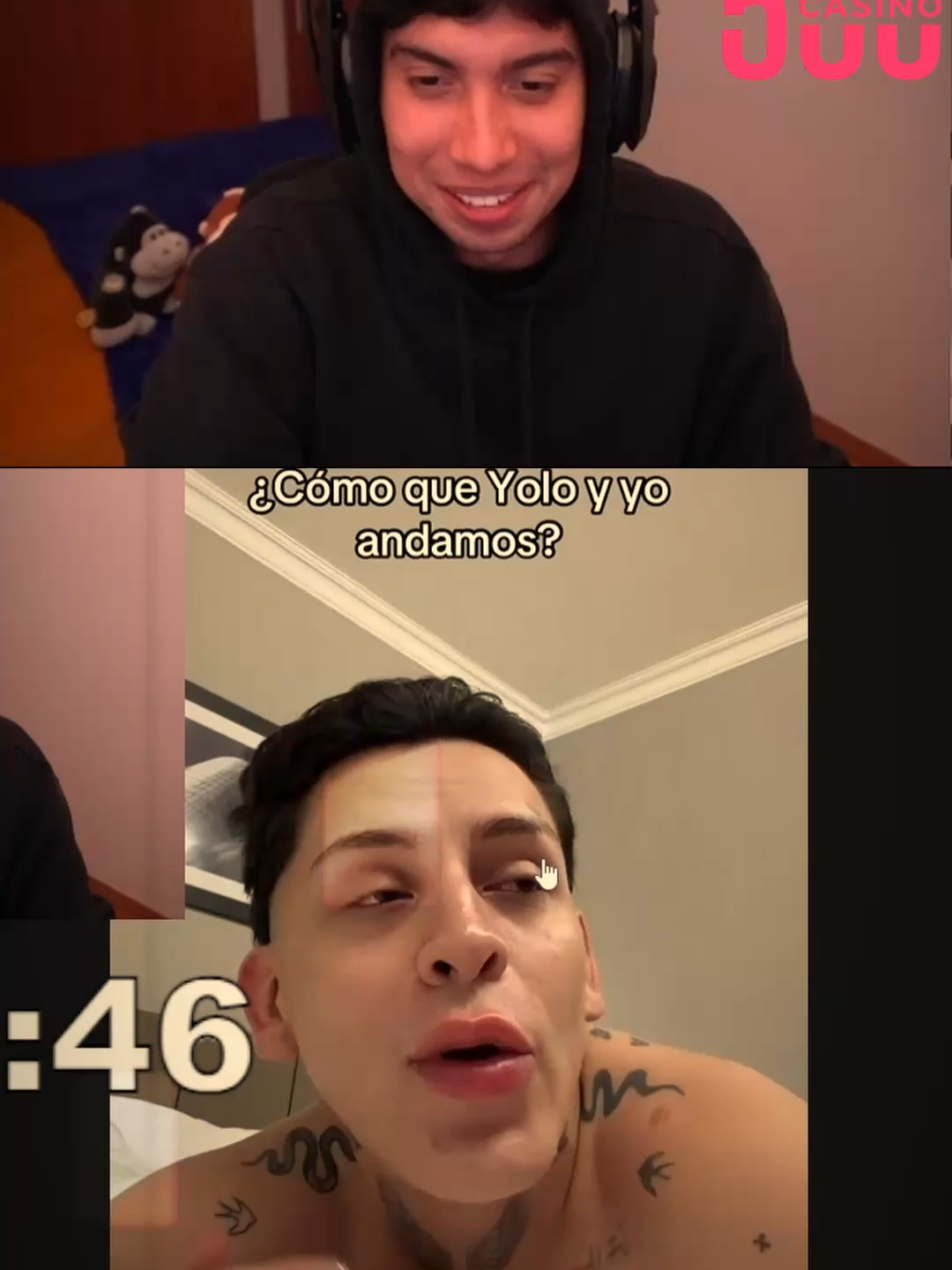 fede defiende a abraham #elabrahaham #yolo Yolo y Kunno se agarran a golpes y luego se besan