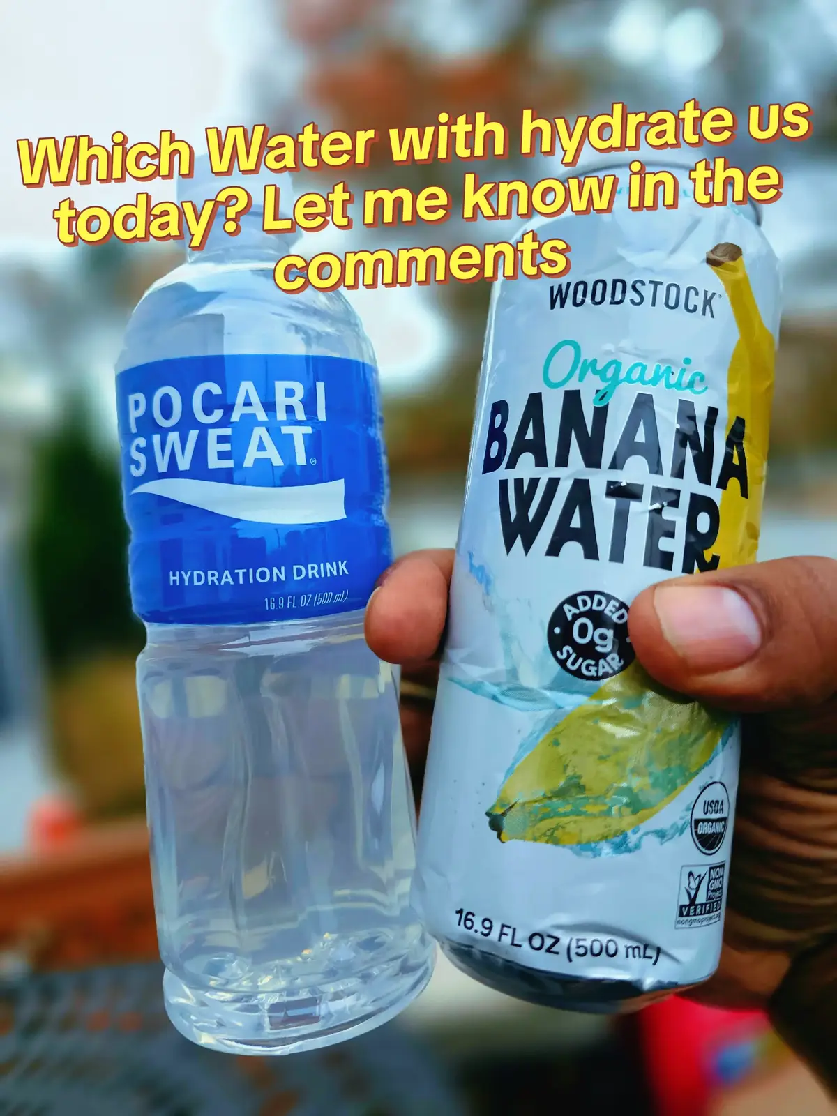 Its Water Chug Wednesday folks! And we got 2 waters you may or may not know. Shall we hydrate with Pocari Sweat Grapefruit water? Or Woodstock Organic Banana Water? Let me know in the comments below and stay hydrated! 